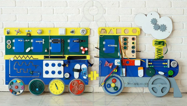 Бизиборд «Озорной паровозик»_1