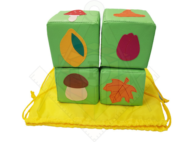 Кубики Растительный мир № 2