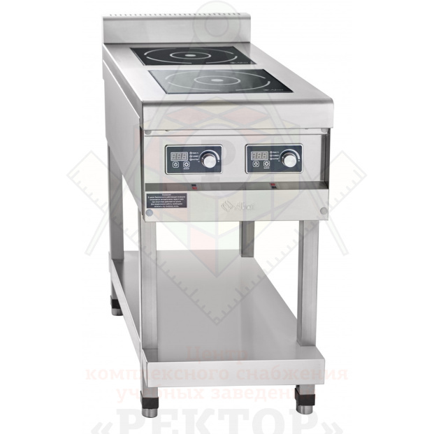 Картинка_2023-03-18_Плита индукционная Abat КИП-29П-3,5-01,  2-х конфорочная, нерж. сталь, 9 ур.