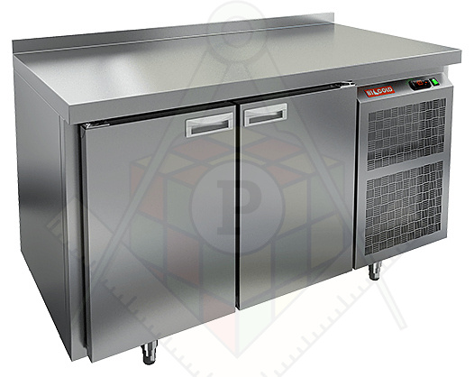 Стол холодильный HICOLD SN 11 TN с бортом