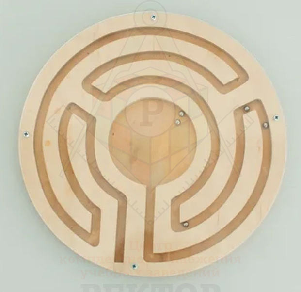 Тактильно-развивающая панель-лабиринт «Самый умный»_1