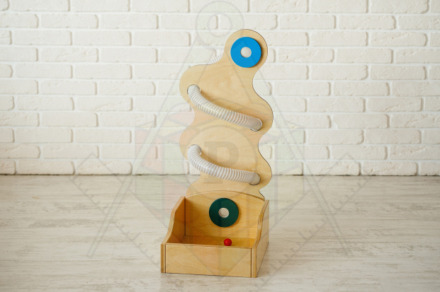 Вертикальный лабиринт с трубкой «Скоростной спуск»_1