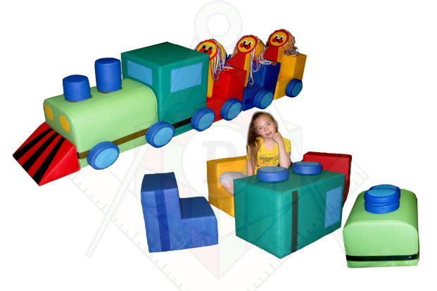 Паровозик Проворный с Катей