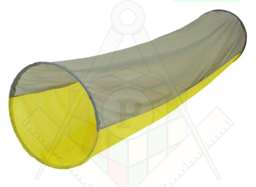 тоннель с двумя обручами