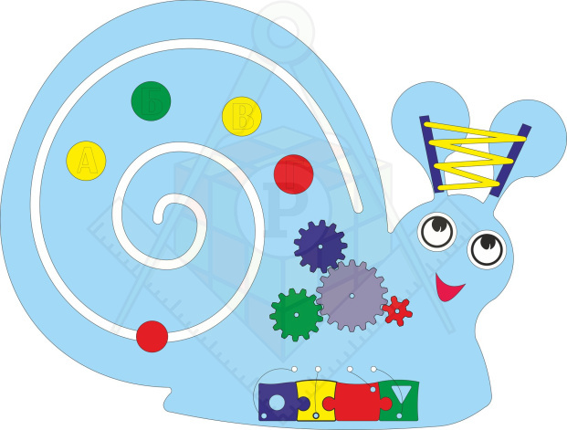 Бизиборд «Добродушная улитка»_1