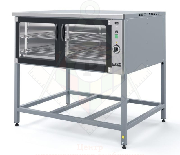 Картинка_2023-05-18_Шкаф расстоечный электрический ШРЭ104, 4 полки-решетки, стекл. дверь, лиц. нерж,  подставка, крыша