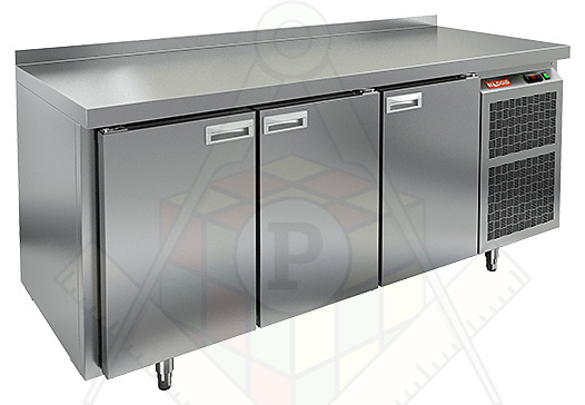 Стол холодильный HICOLD GN 111 TN с бортом