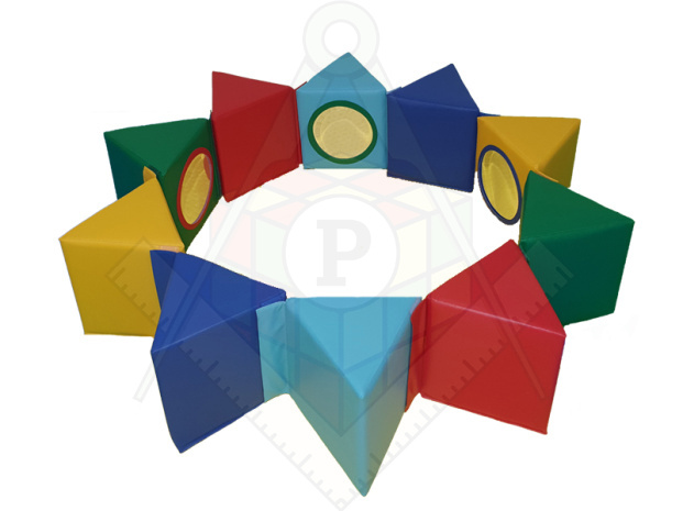 змейка с зеркалами