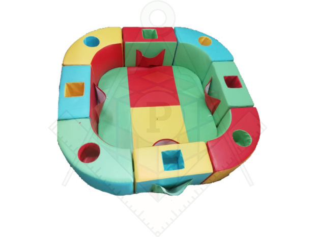 Манеж-трансформер квадратный