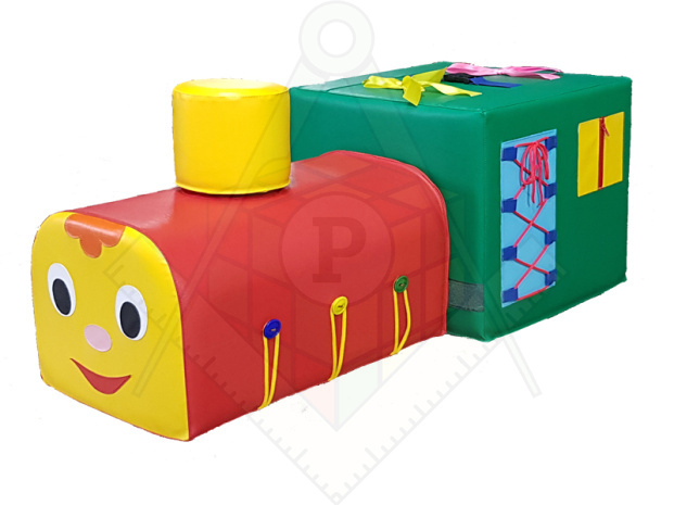 Паравозик дидактический