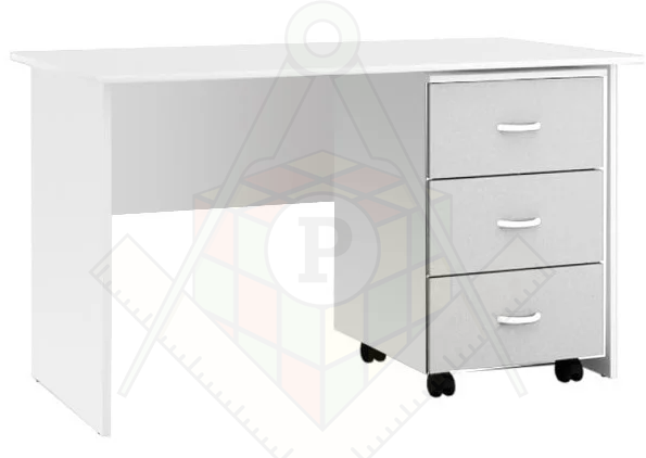 стол стумбой серый