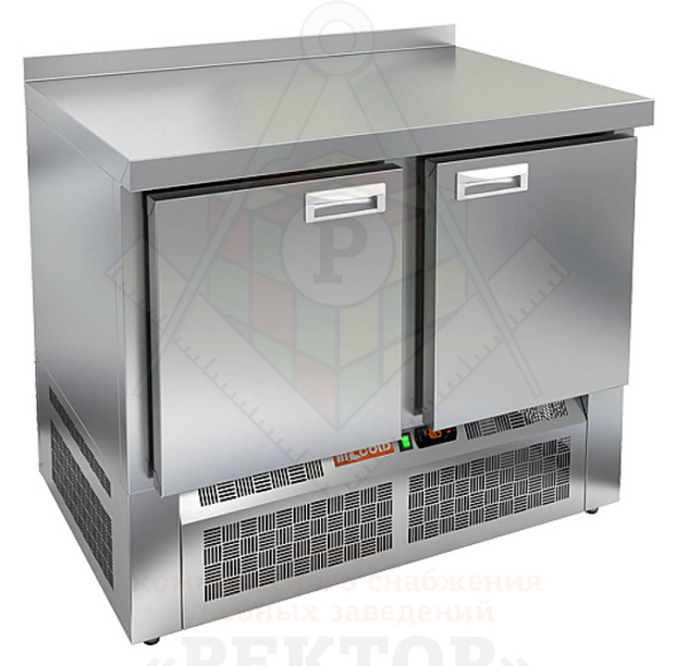 Стол морозильный HICOLD GNE 11 BT с бортом
