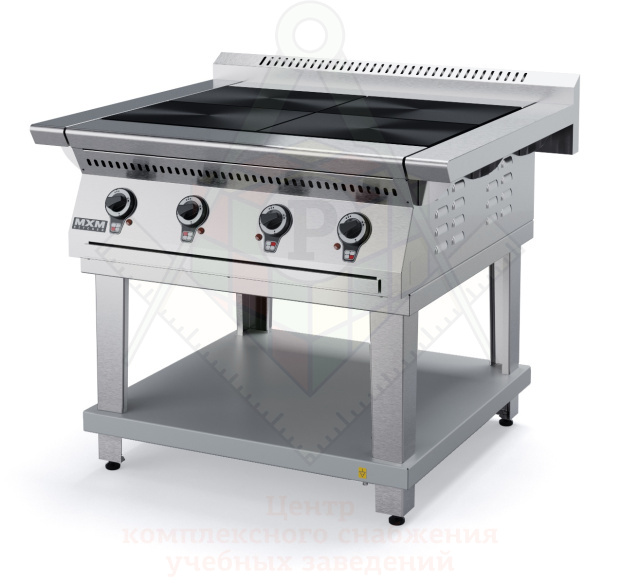 Картинка_2023-05-18_Плита электрическая ПЭ49П, 4 конфорки, на разборной краш. подставке, 12кВт, 400В