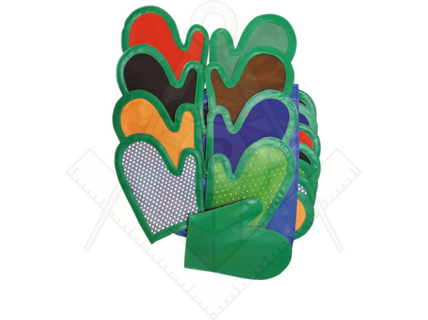 Набор Тактильные варежки