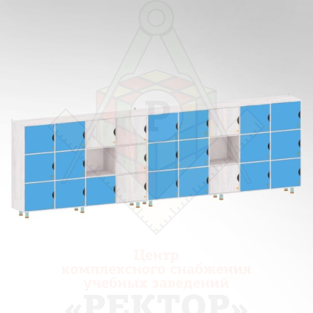 много секций