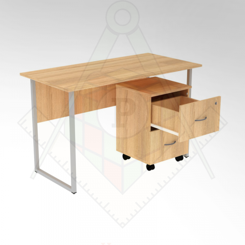 письменный с тумбой