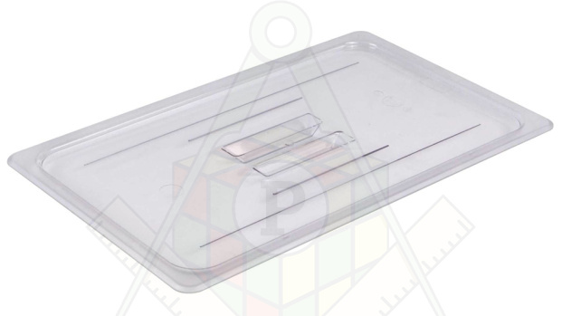 Картинка_2023-03-19_Крышка с ручкой для гастроемкости GN1/1 поликарбонат, JW-P11HC