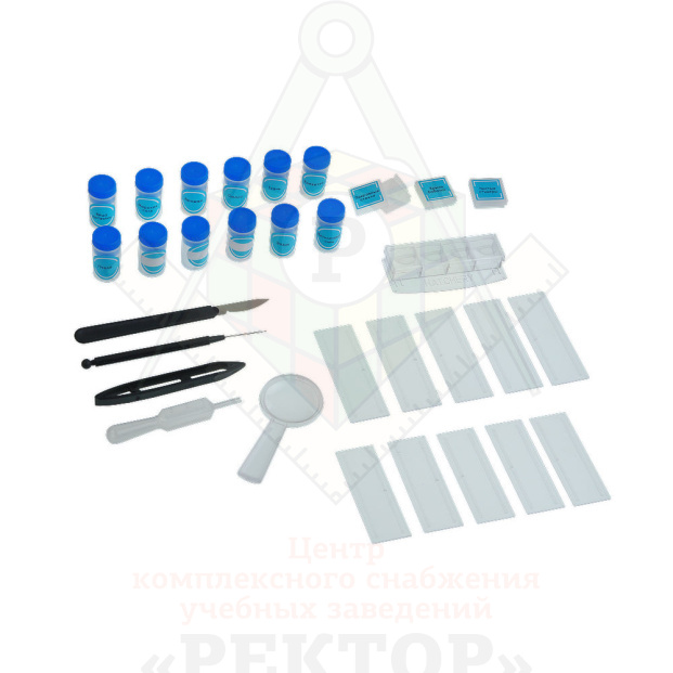 Набор для экспериментов под микроскопом Микромед Эврика Kit1 3