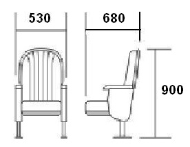 Кресло К-132 (КИНО) ЕХ_2