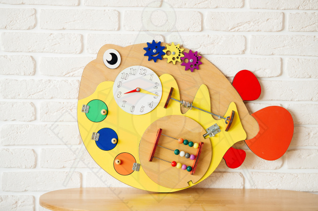 Бизиборд «Желтая рыбка»_1