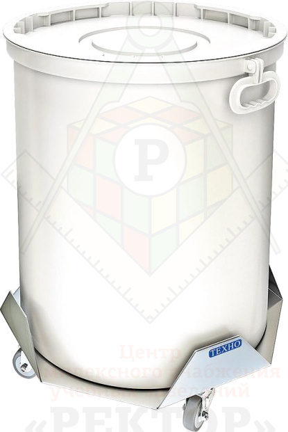 ТЕЛЕЖКА С БАКОМ ДЛЯ ОТХОДОВ ТП-218П