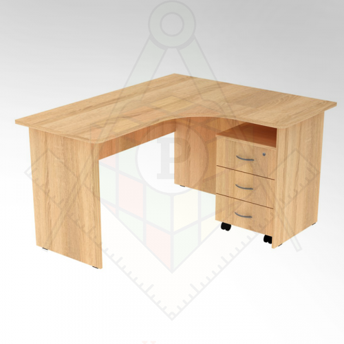 угловой с тумбой