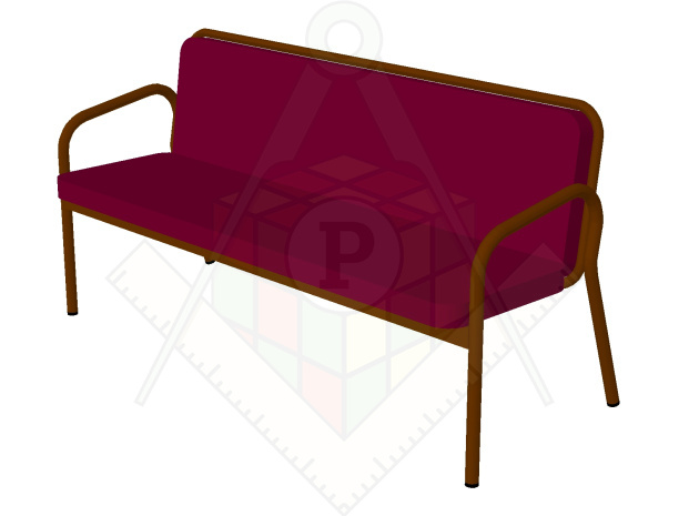 Диван 3-х местный Бордо