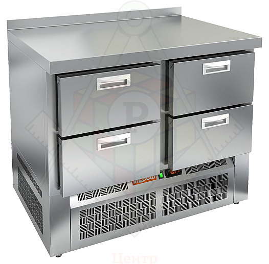 Стол морозильный HICOLD GNE 22 BT с бортом