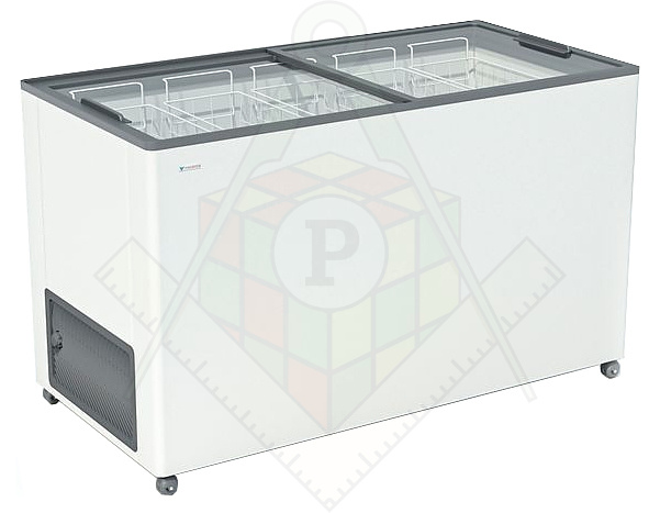 Ларь морозильный Frostor F 400 С серый