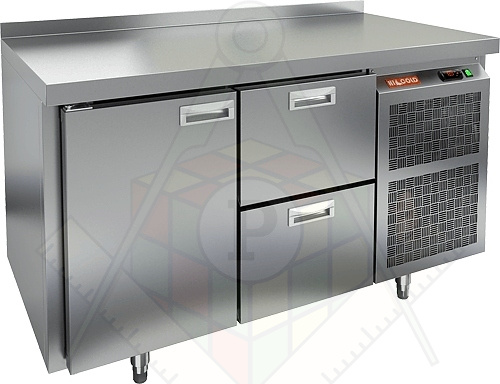 Стол холодильный HICOLD GN 12 TN с бортом
