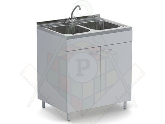 Стол лабораторный моечный