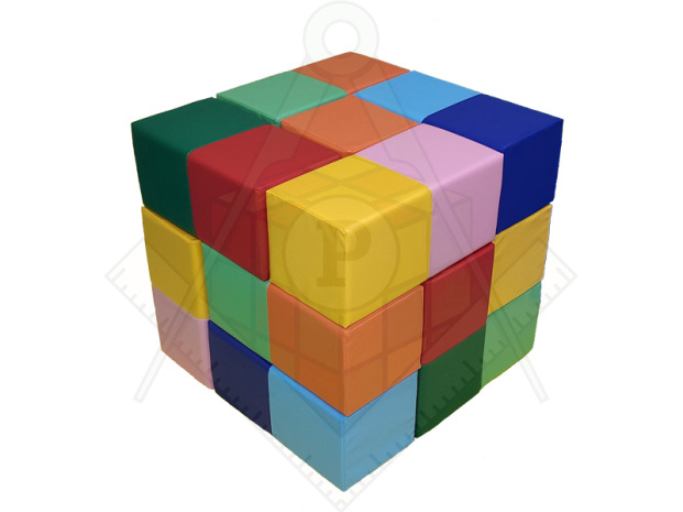 разноцветные кубики 2