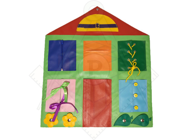 домик дидактический