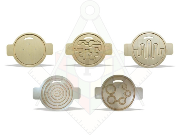 Набор балансировочных досок-лабиринтов «Ловкость»