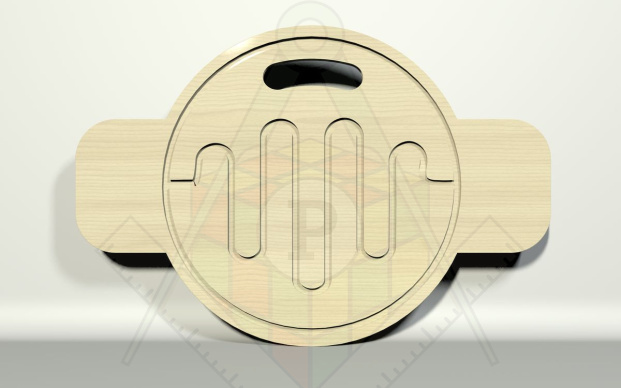 Балансировочная доска-лабиринт «Ловкость №3»