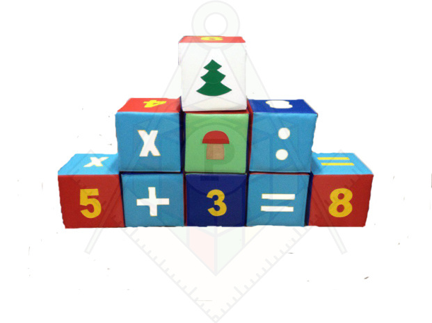 кубики Учимся считать