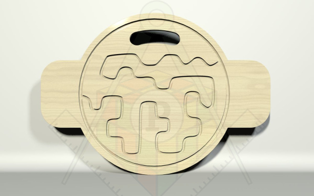 Балансировочная доска-лабиринт «Ловкость №2»