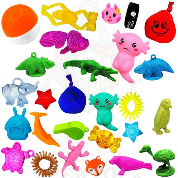 мелких игрушек