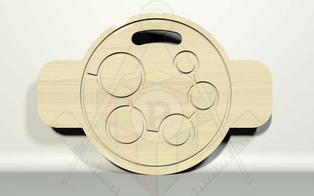 Балансировочная доска-лабиринт «Ловкость №4»