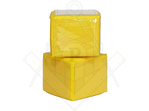 кубик с прозрачными кармашками