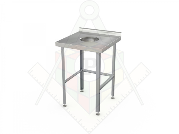 Картинка_2023-03-18_Стол для сбора отходов Атеси СРО-С-1-600.600-02-Н