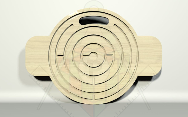 Балансировочная доска-лабиринт «Ловкость №1»