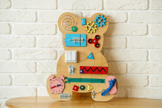 Бизиборд «Веселый медвежонок»_1