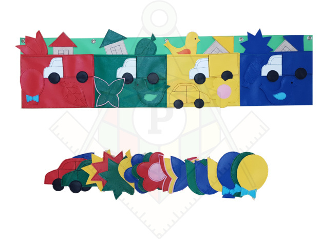 Обучающий набор Цветные кармашки