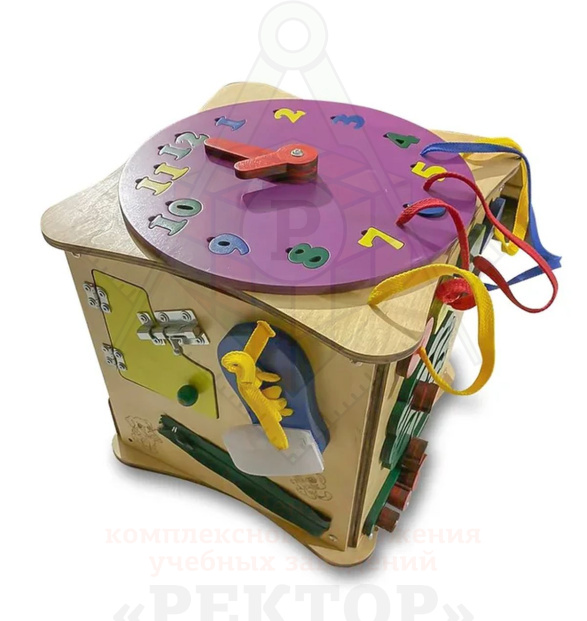 Бизикуб «Счастливые часики»_1