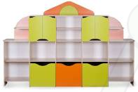 стенка игровая домик