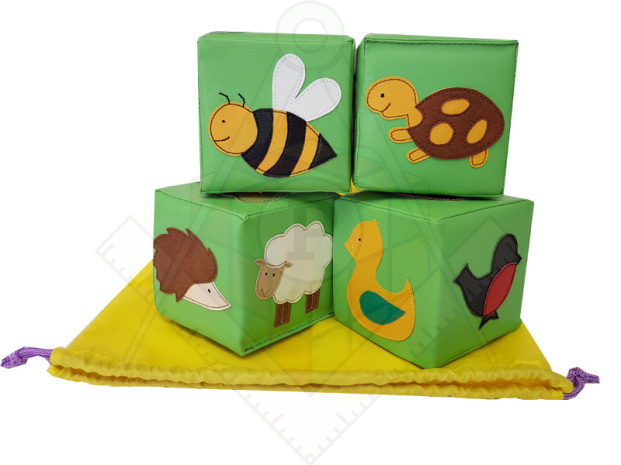 Кубики Животные