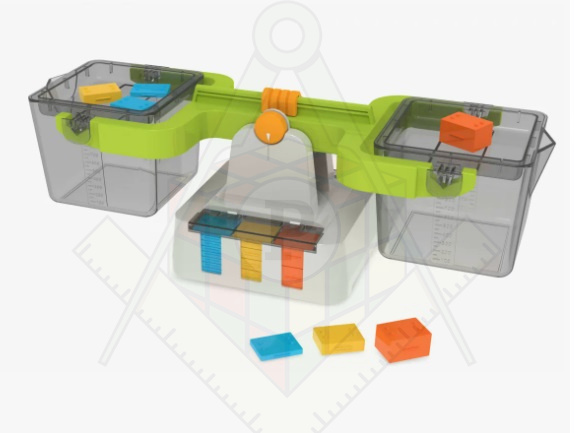 весы с объемными чашами