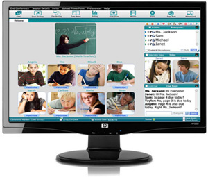 Скриншот одного из интернет-сервисов видеоконференций