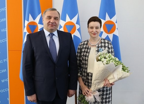 Практический подход замминистра образования и науки РФ Татьяны Синюгиной получил поддержку экспертного сообщества Замминистра образования и науки РФ Татьяна Синюгина на заседании Коллегии МЧС в Москве